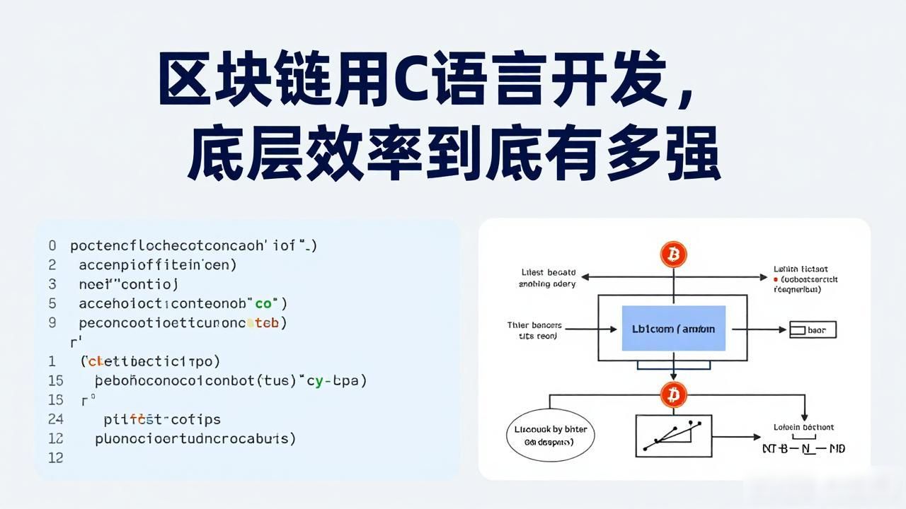 区块链用c写_C语言在区块链安全方面的优势_C语言在区块链开发中的作用